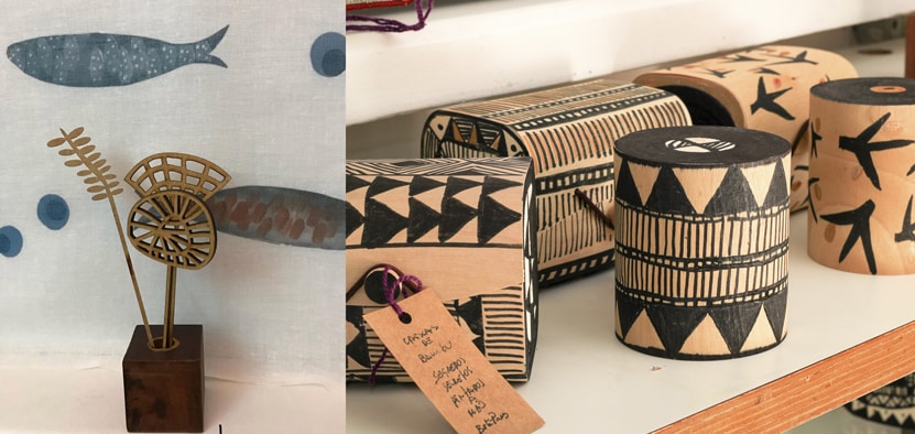 salita bete paes difusor e caixas japonesas  - A Salita de Bete Paes tem design, arte e moda