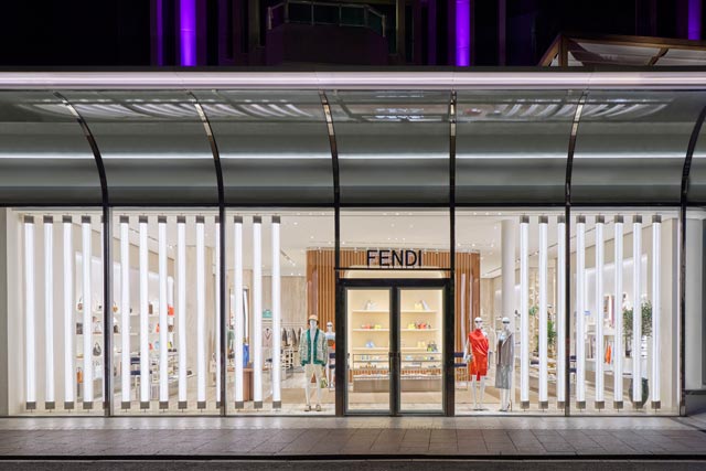 fendi miolo H4 - Confira o projeto cheio de estilo da nova Maison Fendi que acaba de abrir em Cannes